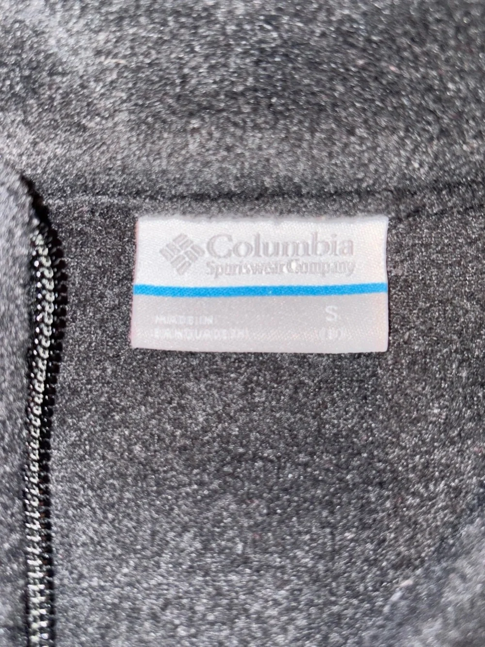 Columbia Kids Black Fleece Vest
